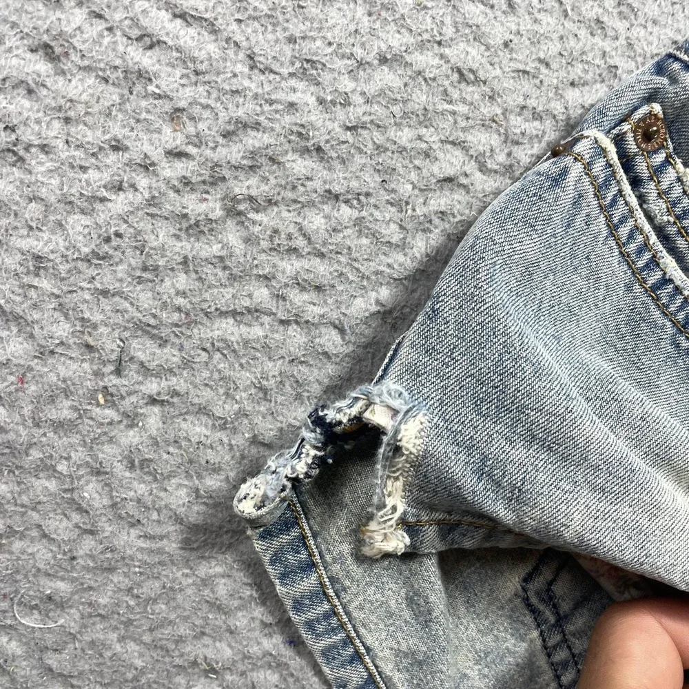 Abercrombie & Fitch Shorts Womens 4 Blue Denim Cut-Off 2